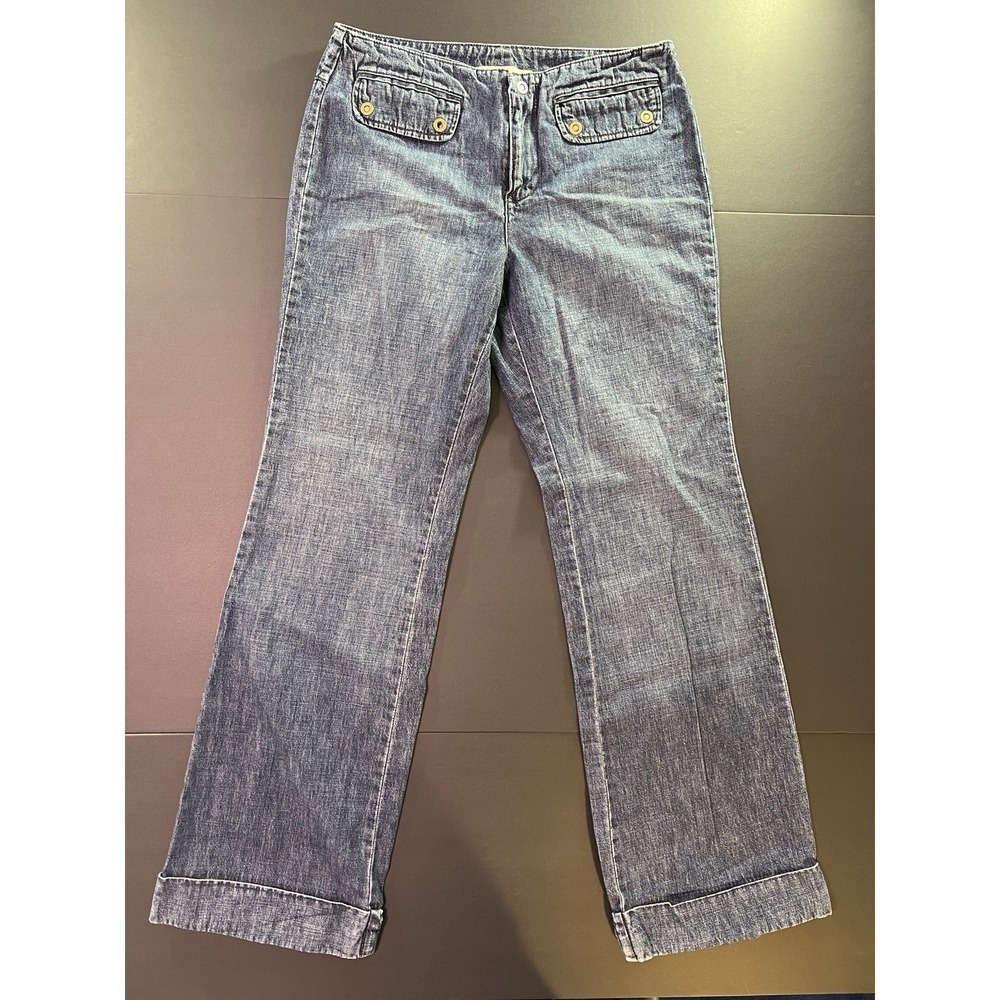 Tommy Hilfiger Bootcut Jeans Women's Size 8‎ Y2K Medium Wash